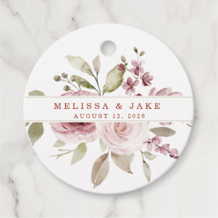 Blumen-Hochzeitskreis-Geschenkanhänger Geschenkanhänger
