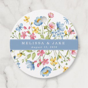 Blumen-Hochzeitskreis-Geschenkanhänger Geschenkanhänger