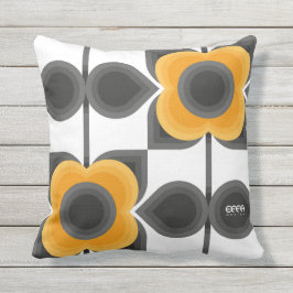 Blumen im Stile Kissen