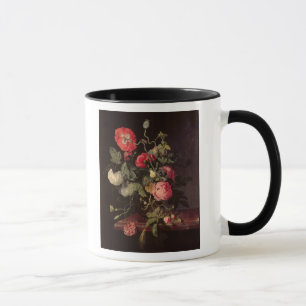 Blumen in einem Glasvase, 1667 Tasse