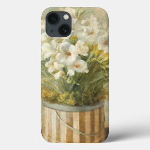 Blumen in einem Hut-Kasten iPhone 13 Hülle