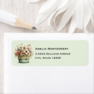Blumen in einem Topf Cozy Shabby Cute - Adresse