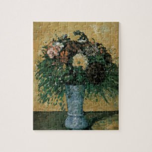 Blumen in einer blauen Vase von Paul Cezanne Vinta
