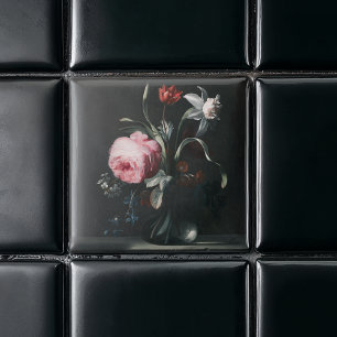 Blumen in einer Vase von Verelst Fliese