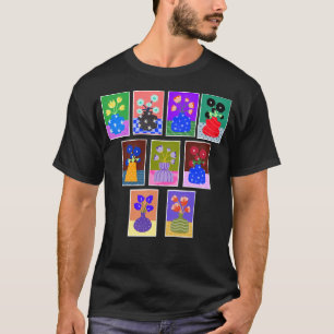 Blumen in Vasen T-Shirt