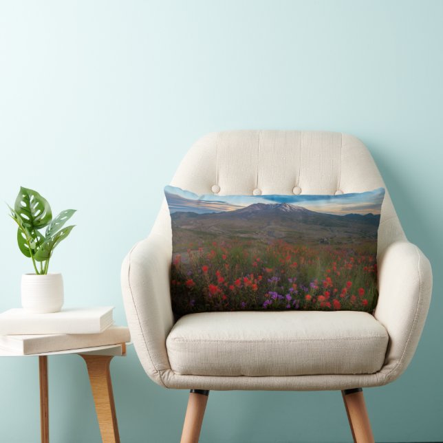 Blumen | Indian Paintbrush & Penstemon Lendenkissen (Stuhl )