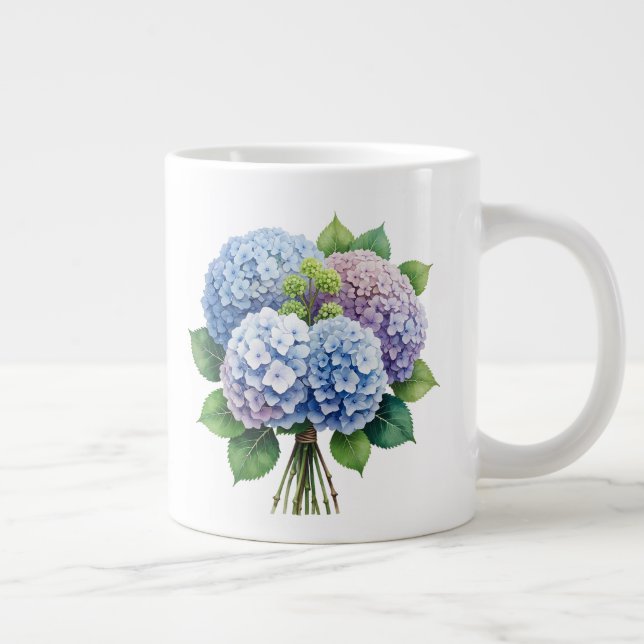 Blumen  Jumbo-Tasse (Rechts)