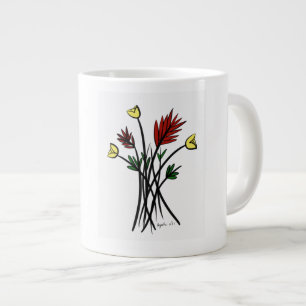 Blumen Jumbo-Tasse