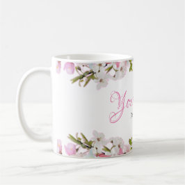 Blumen - Kaffeetasse