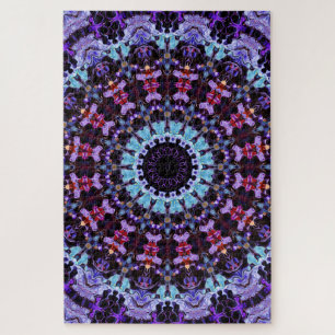 Blumen-Kaleidoskop-Puzzle