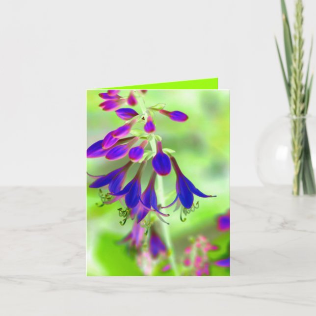 Blumen Karte (Vorderseite)