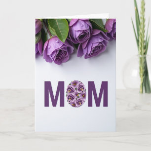 Blumen-Karte für Mama Karte