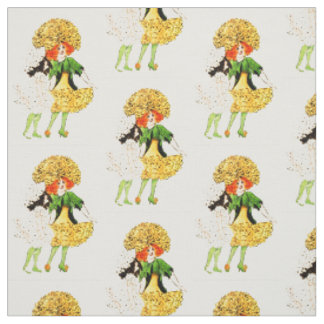 BLUMEN-KIND - RINGELBLUMEN-FEENHAFTES MIT STOFF