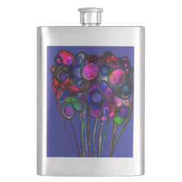 Blumen Klassische Flasche Flachmann