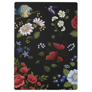 Blumen Klemmbrett