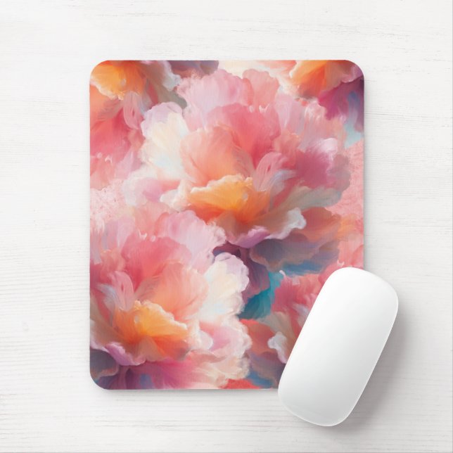 Blumen Klemmbrett Mousepad (Mit Mouse)