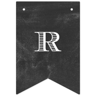 Blumen-Kronen-Barzeichen Wimpelkette