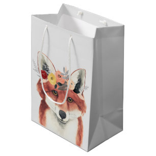 Blumen-Kronen-FörsterFox Mittlere Geschenktüte