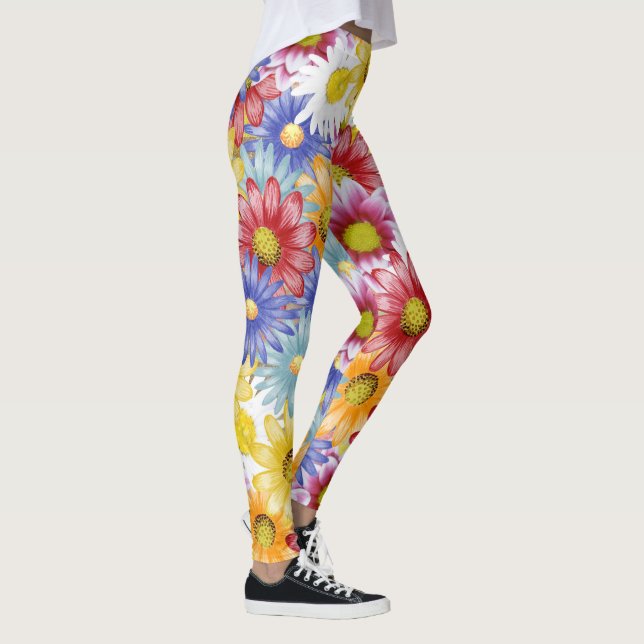 Blumen-Leggings  Leggings (Rechts)
