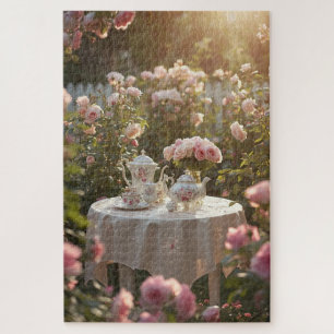 Blumen-Leseecke-Jigsaw-Puzzle