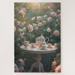 Blumen-Leseecke-Jigsaw-Puzzle