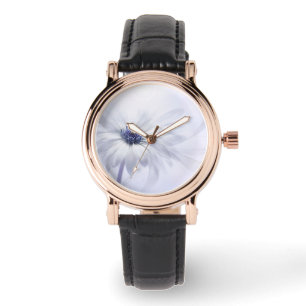 Blumen LILA BLUME Armbanduhr