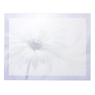 Blumen LILA BLUME Notizblock