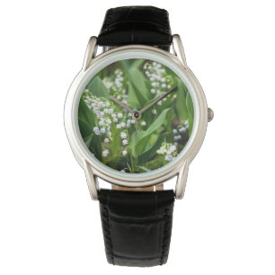 Blumen   Lily of the Valley Schweden Armbanduhr