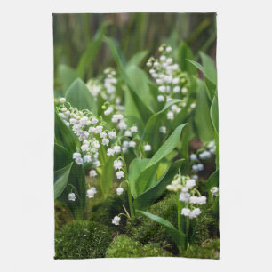 Blumen Lily of the Valley Schweden Geschirrtuch