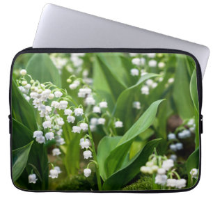 Blumen   Lily of the Valley Schweden Laptopschutzhülle