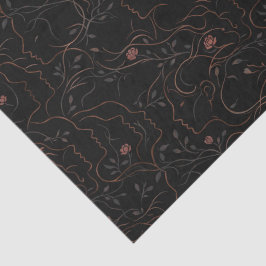 Blumen-Line-Art-Gesichter-Tissue-Papier Seidenpapier