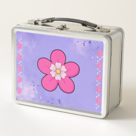 Blumen Lunchbox für Mädchen