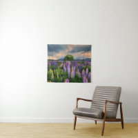 Blumen | Lupinefeld in Neuseeland