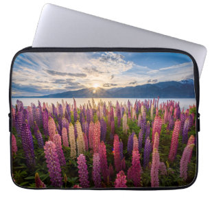 Blumen   Lupinen Neuseeland Laptopschutzhülle