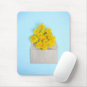 Blumen Lüster in Umschlag Mousepad