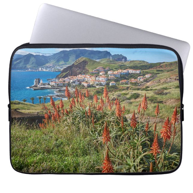 Blumen | Madeira Island Portugal Laptopschutzhülle (Vorderseite)