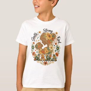 Blumen-Mama Retro-Ästhetik - Vintage T-Shirt