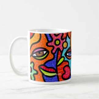 "Blumen-Markt " Kaffeetasse