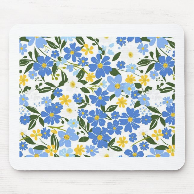Blumen-Mausepad Mousepad (Vorne)