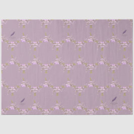 Blumen mauve Mel Mae Schmidt Stationery Seidenpapier
