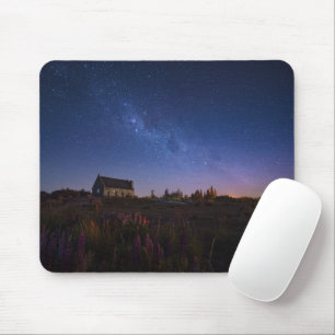 Blumen Milchstraße Neuseeland Mousepad