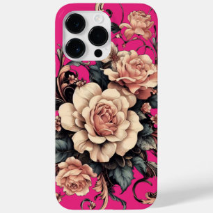 Blumen mit Blättern Vintage-Design von Rp Case-Mate iPhone 14 Pro Max Hülle