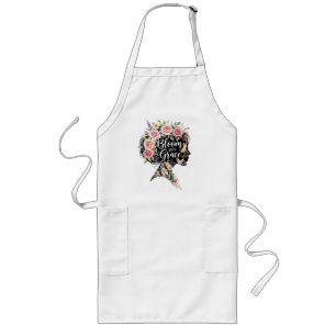 Blumen mit Grace Elegante florale Inspiration Kuns Lange Schürze