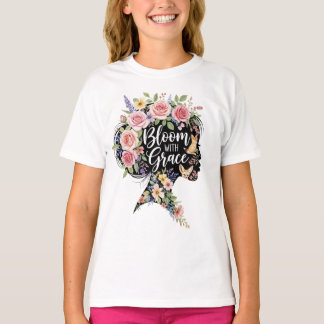 Blumen mit Grace Elegante florale Inspiration Kuns T-Shirt