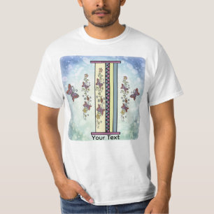 Blumen-Monogramm I T-Shirt