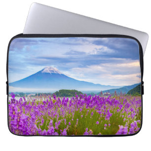 Blumen   Mount Fugi Japan Laptopschutzhülle