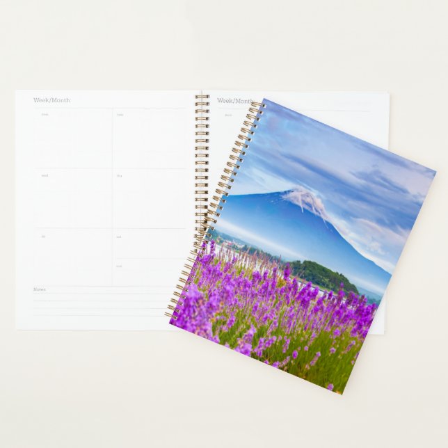 Blumen | Mount Fugi Japan Planer (Anzeige)