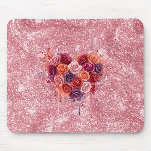 Blumen Mousepad (Vorne)
