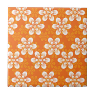 Blumen-Muster Fliese