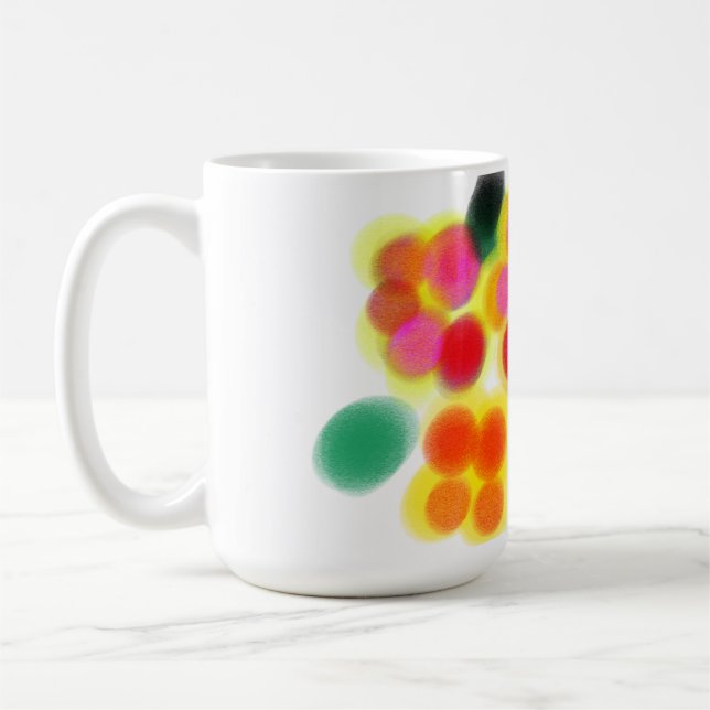 Blumen Muttertag Kaffeetasse (Links)